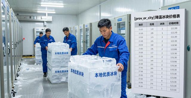 鹤壁降温冰块多少钱一吨?本地制冰厂报价来了
