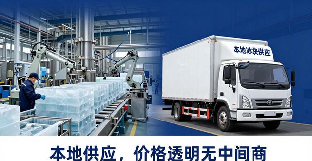 工业冰块选鹤壁本地供应，价格透明无中间商
